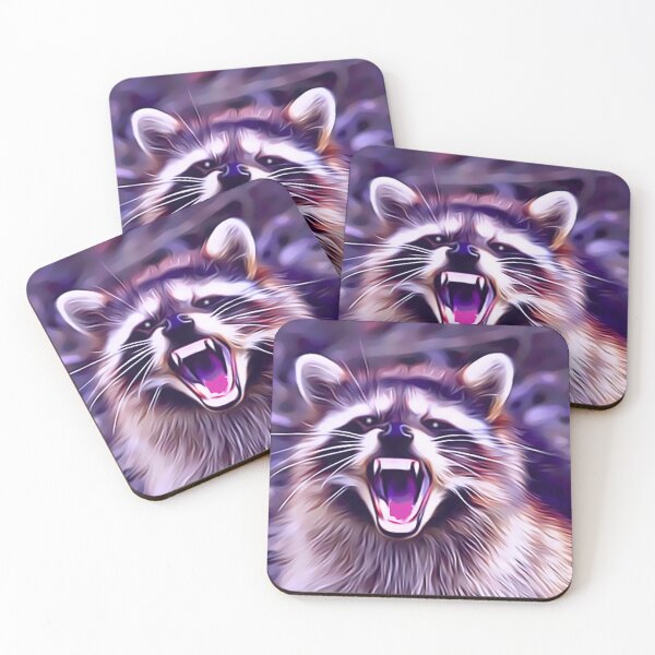 Item preview, Angry Raccoon Under Lockdown designed and sold by Sunleil.