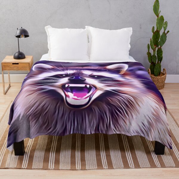 Item preview, Angry Raccoon Under Lockdown designed and sold by Sunleil.