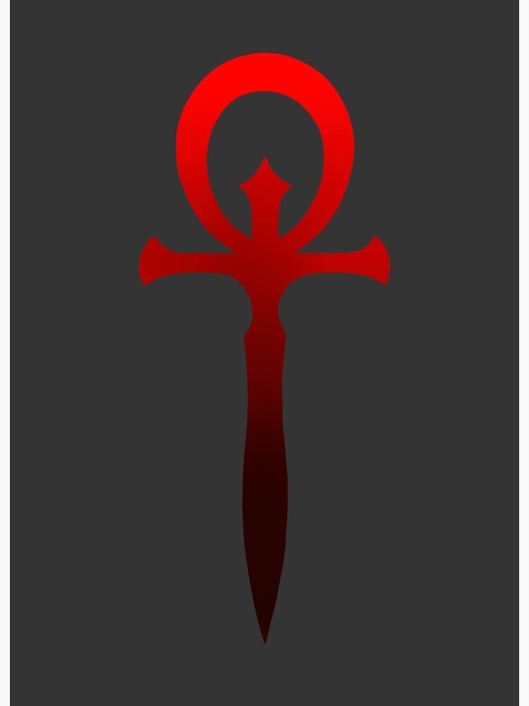 Vampire: The Masquerade Clan Brujah Gradient Red Symbol Art Board Print  for Sale by eli3-ot