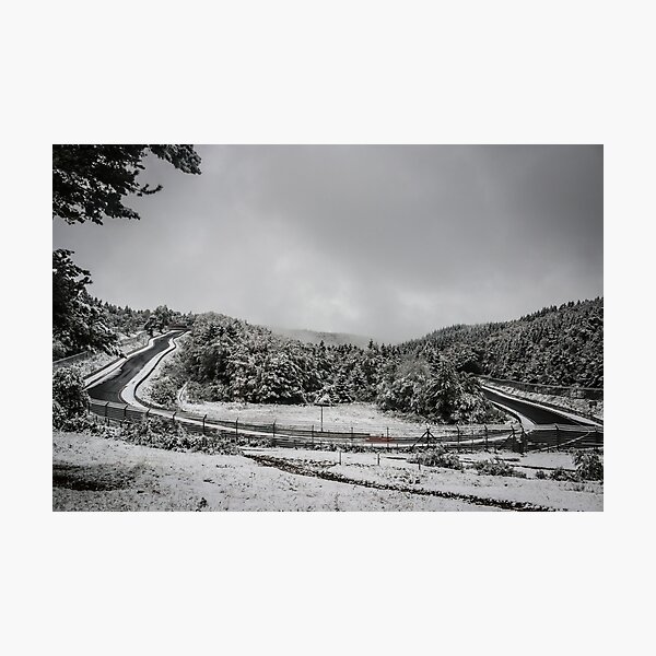 Resting under the snow Photographic Print