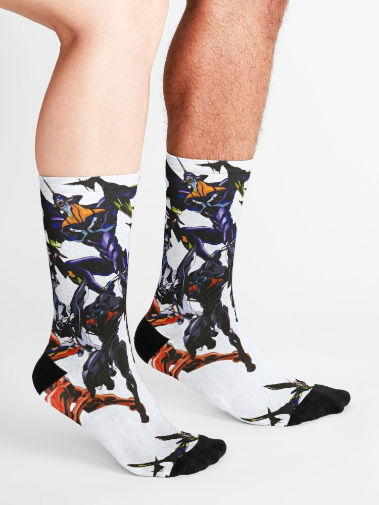 "EVANGELION 32" Socks by Evangelion-fan | Redbubble