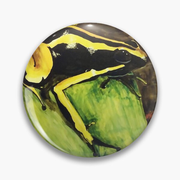 Item preview, Poison Dart Arrow Frog--Black and Yellow designed and sold by RJKpoyp.