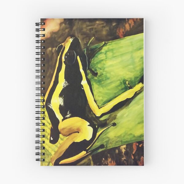 Item preview, Poison Dart Arrow Frog--Black and Yellow designed and sold by RJKpoyp.