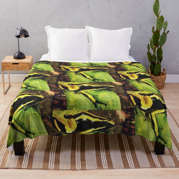 Item preview, Poison Dart Arrow Frog--Black and Yellow designed and sold by RJKpoyp.