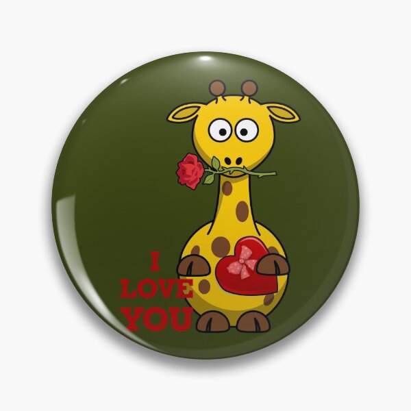 Item preview,  i love you giraffe designed and sold by Gossip Rag.