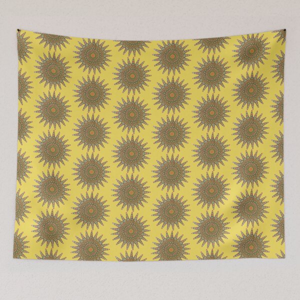 Item preview, Spirograph Pink Green Orange Loop Pattern designed and sold by TravellingAlle.