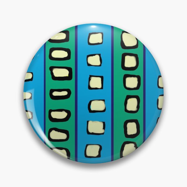 Item preview, Lines and Circles in Emerald and Manganese Blue designed and sold by Steve Martin.