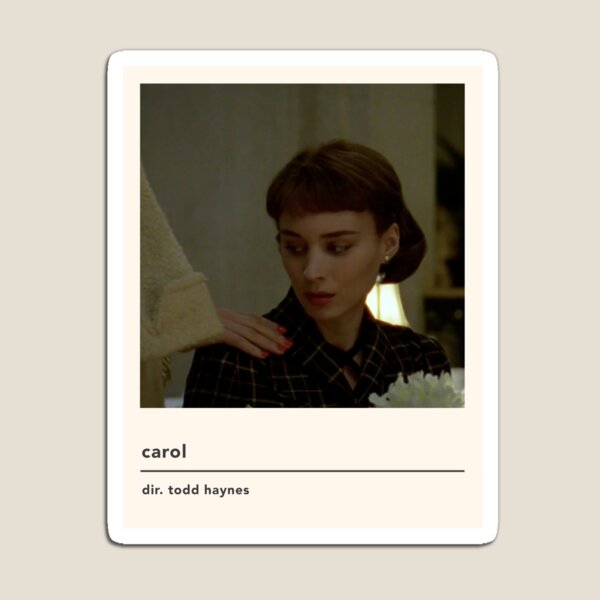 Aperçu de l'œuvre affiche carol minimaliste créée et vendue par ☆ .*｡･.