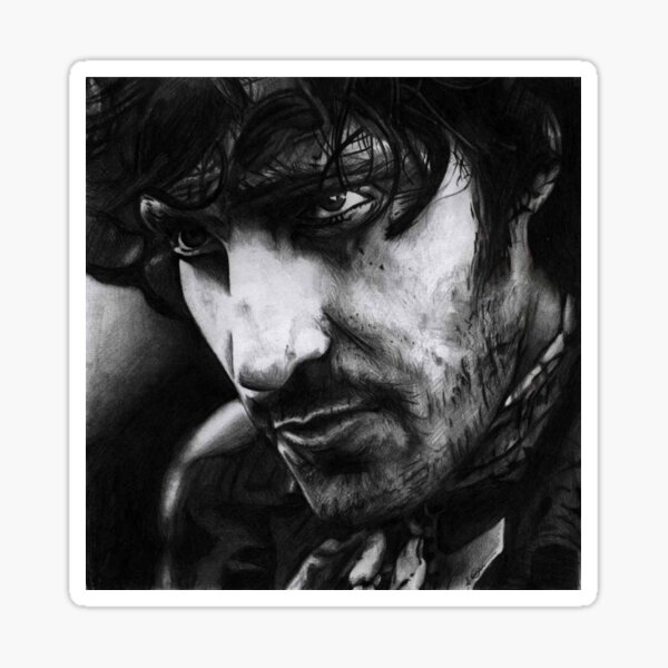&ldquo;Vincent Gallo&rdquo; Sticker for Sale by SophieCorrigan | Redbubble
