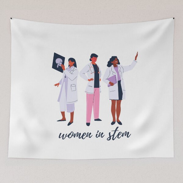 Item preview, Women in STEM designed and sold by hugsandoranges.