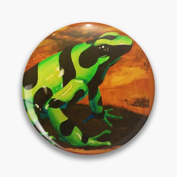 Item preview, Poison Dart Arrow Frog--Black and Green designed and sold by RJKpoyp.