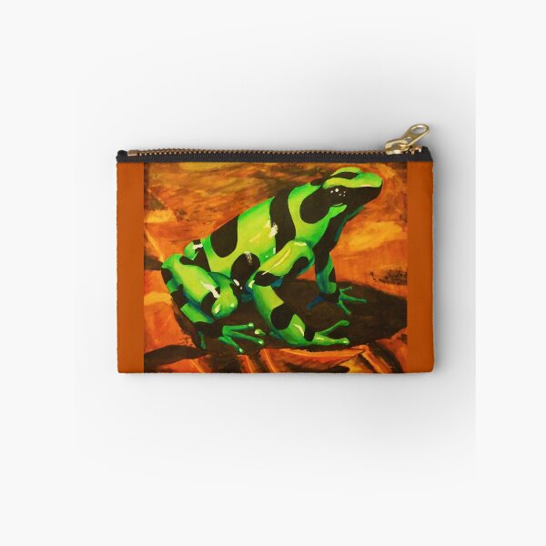 Item preview, Poison Dart Arrow Frog--Black and Green designed and sold by RJKpoyp.