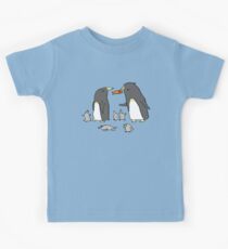 Penguin Family Kids Tee