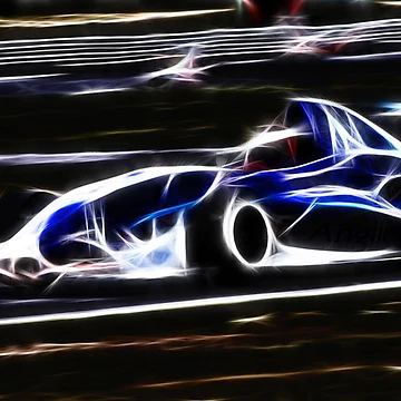 Artwork thumbnail, Electric Racing by Mark Bunning