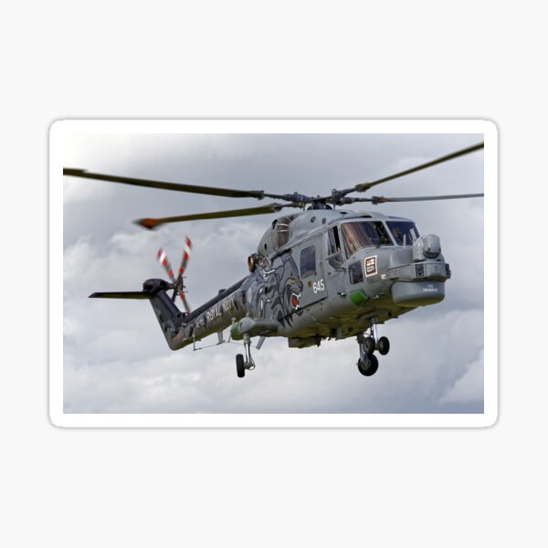 Vista previa del artículo con la obra «RN Westland Lynx HMA.8SRU 'Los gatos negros'», diseñado y vendido por AndyHkr.