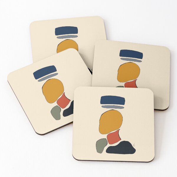 Item preview, ‘Cascading’ Peace and Calm Minimalist Art | Wilsar designed and sold by CallMeWilsar.