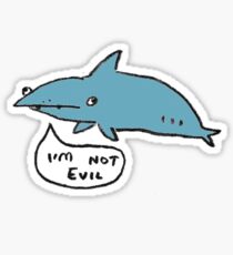 Sharks Aren't Evil Sticker