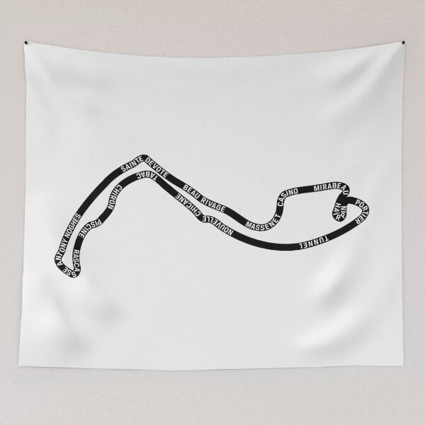 Item preview, Monaco Circuit |  designed and sold by PixelsandPulp.