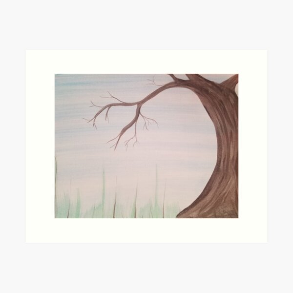Item preview, Watercolor tree in early spring designed and sold by JRHarshman.