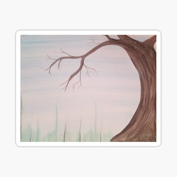 Item preview, Watercolor tree in early spring designed and sold by JRHarshman.