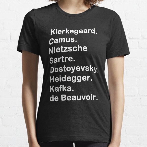 Existentialiste 2 T-shirt essentiel