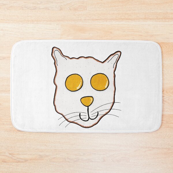 Item preview, Fried Egg Cat designed and sold by ArtbyMel.