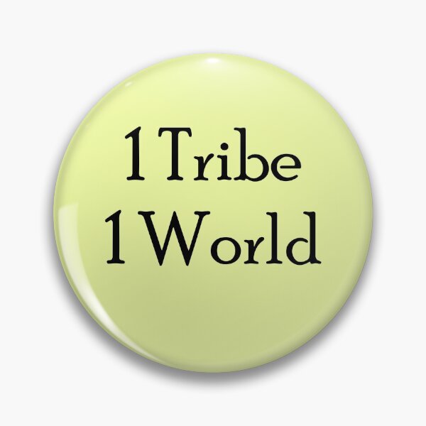 Item preview, One Tribe One World designed and sold by IanBiAM.