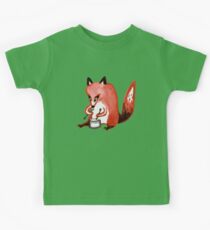 Drumming Fox Kids Tee