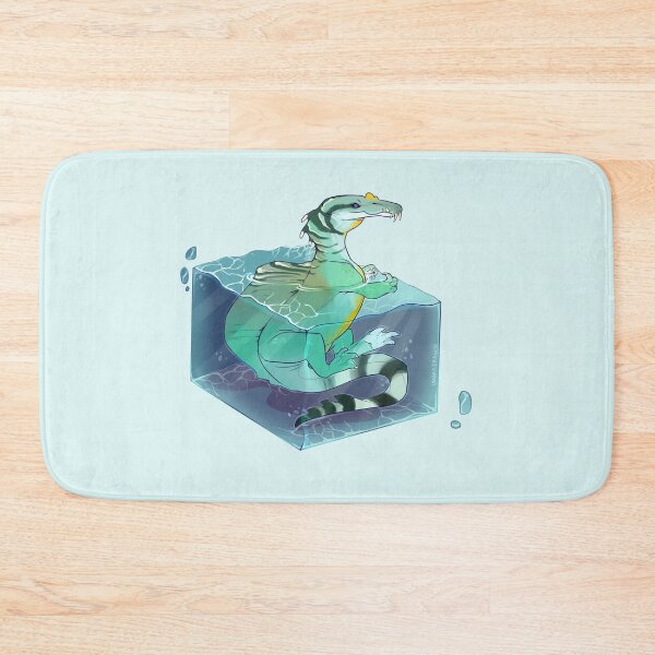 Item preview, Spinosaurus Cube (Teal Spino) designed and sold by UmbraDragon.