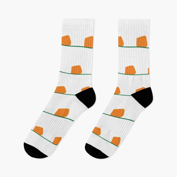 Item preview, Orange and White Abstract Pattern designed and sold by Poetic Patterns Studio.