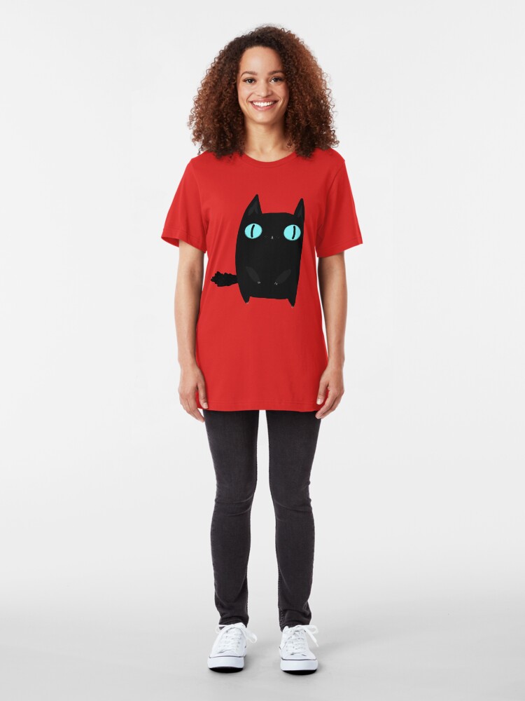 walmart black cat shirt