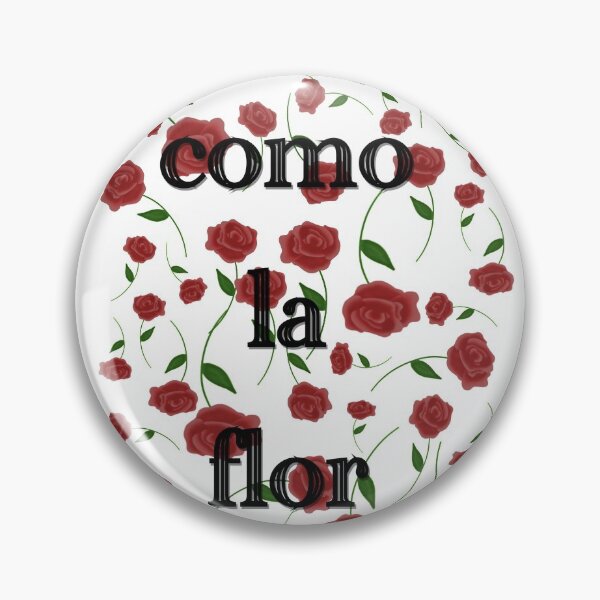Item preview, Como la flor Selena rose quote designed and sold by kuallidesigns.