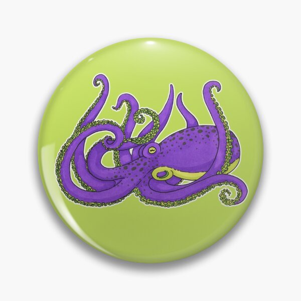 Item preview, Purple Octopus 3 designed and sold by Ambrodust.