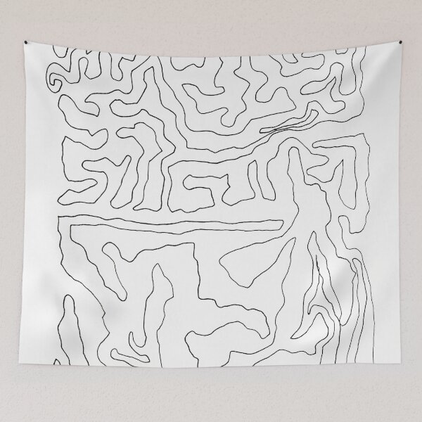 Item preview, Squiggly Line Art - Life Lines designed and sold by JLFehr.