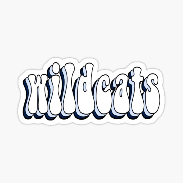 unh wildcats Sticker