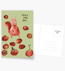 Nuts For You Postcards