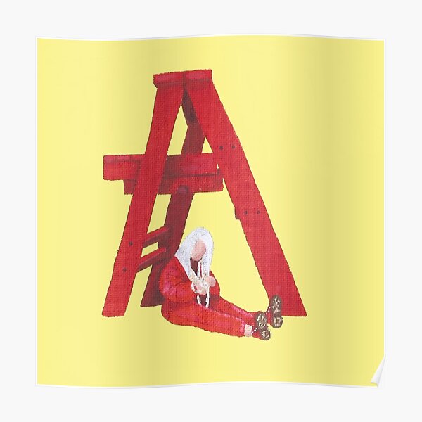 Billie Eilish "Don't Smile at Me" Album Cover Poster