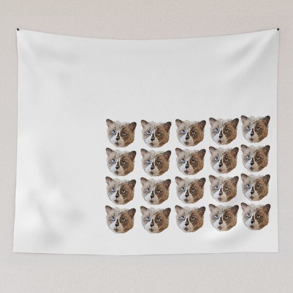 Item preview, ragdoll funny face mask ragdoll cats gift designed and sold by alaechamlal.