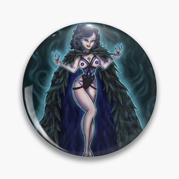 Item preview, Empress Eyrie - "The Falcon" - Drawing inspired by Burlesque Act (DARK BACKGROUND) designed and sold by EmpressEyrie.