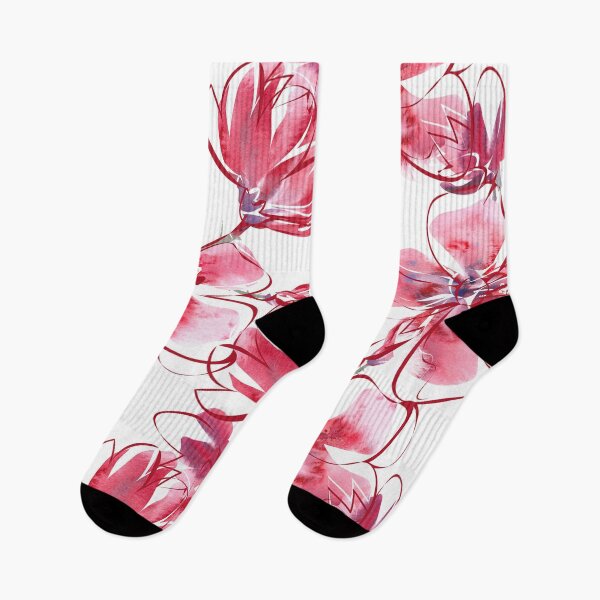 Item preview, Watercolor Red Magnolias designed and sold by SusanEileenEvans.