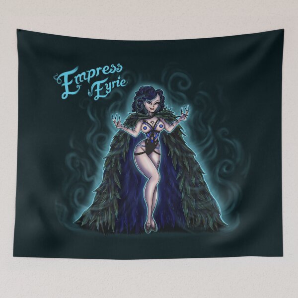 Item preview, Empress Eyrie - "The Falcon" - Drawing inspired by Burlesque Act (DARK BACKGROUND) designed and sold by EmpressEyrie.
