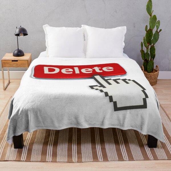 Item preview, Delete Button Click designed and sold by Home and Office.