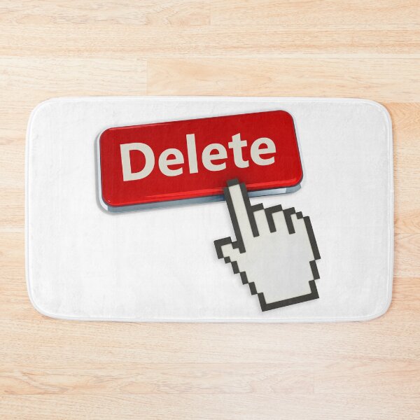 Item preview, Delete Button Click designed and sold by Home and Office.