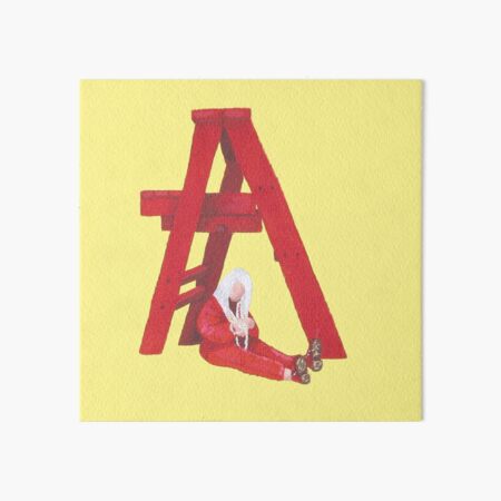 Billie Eilish "Don't Smile at Me" Album Cover Art Board Print