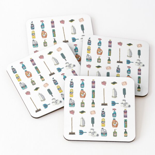 Item preview, Tiny Cleaning Supplies designed and sold by lalashellsArt.