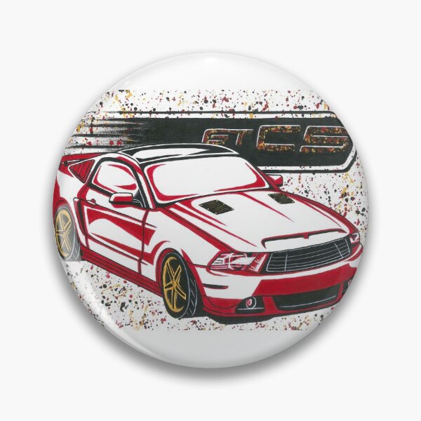 Item preview, Red and Gold Mustang GT CS designed and sold by KimmieKat97.