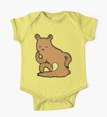 Thinking Bear One Piece - Short Sleeve