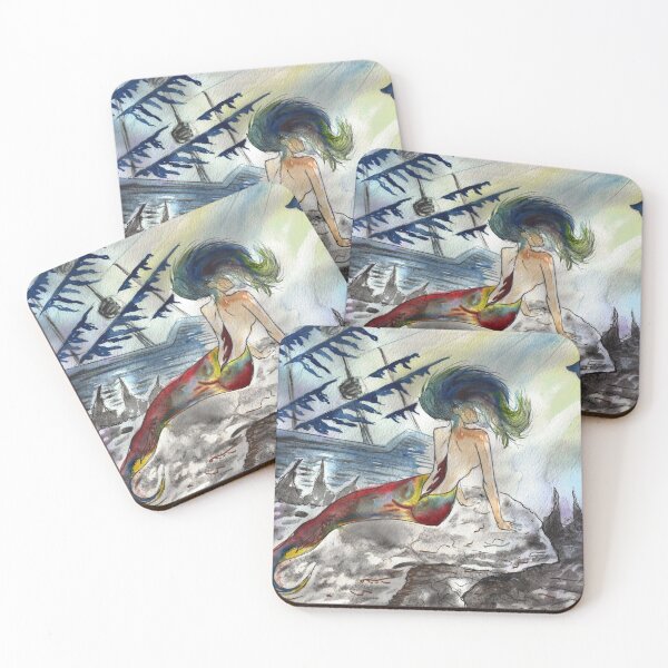 Item preview, mermaid designed and sold by tejaltank.