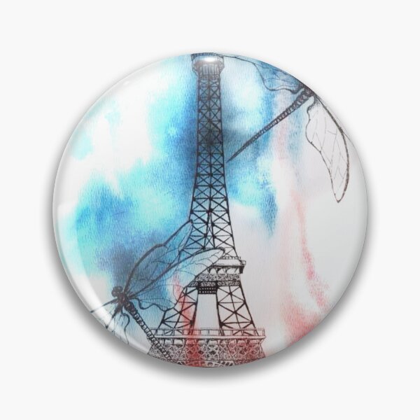 Item preview, DragonFlies in Paris by Nikolette Jones Art designed and sold by ABOotlanders.