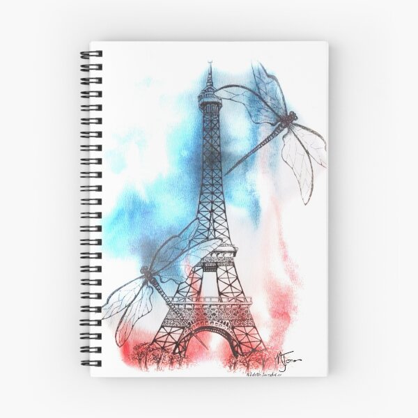 Item preview, DragonFlies in Paris by Nikolette Jones Art designed and sold by ABOotlanders.